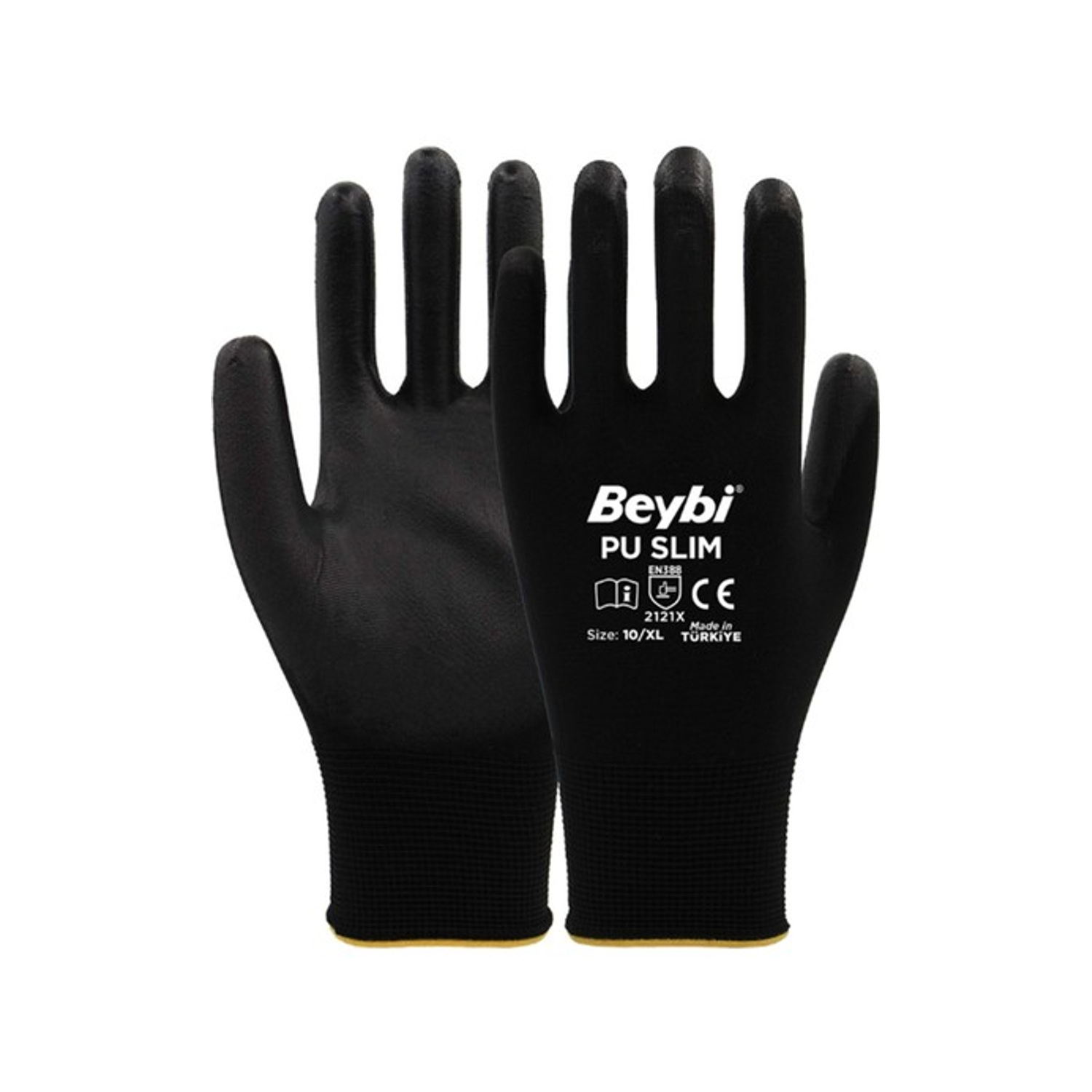 BEYBİ PU SLIM SİYAH ELDİVEN